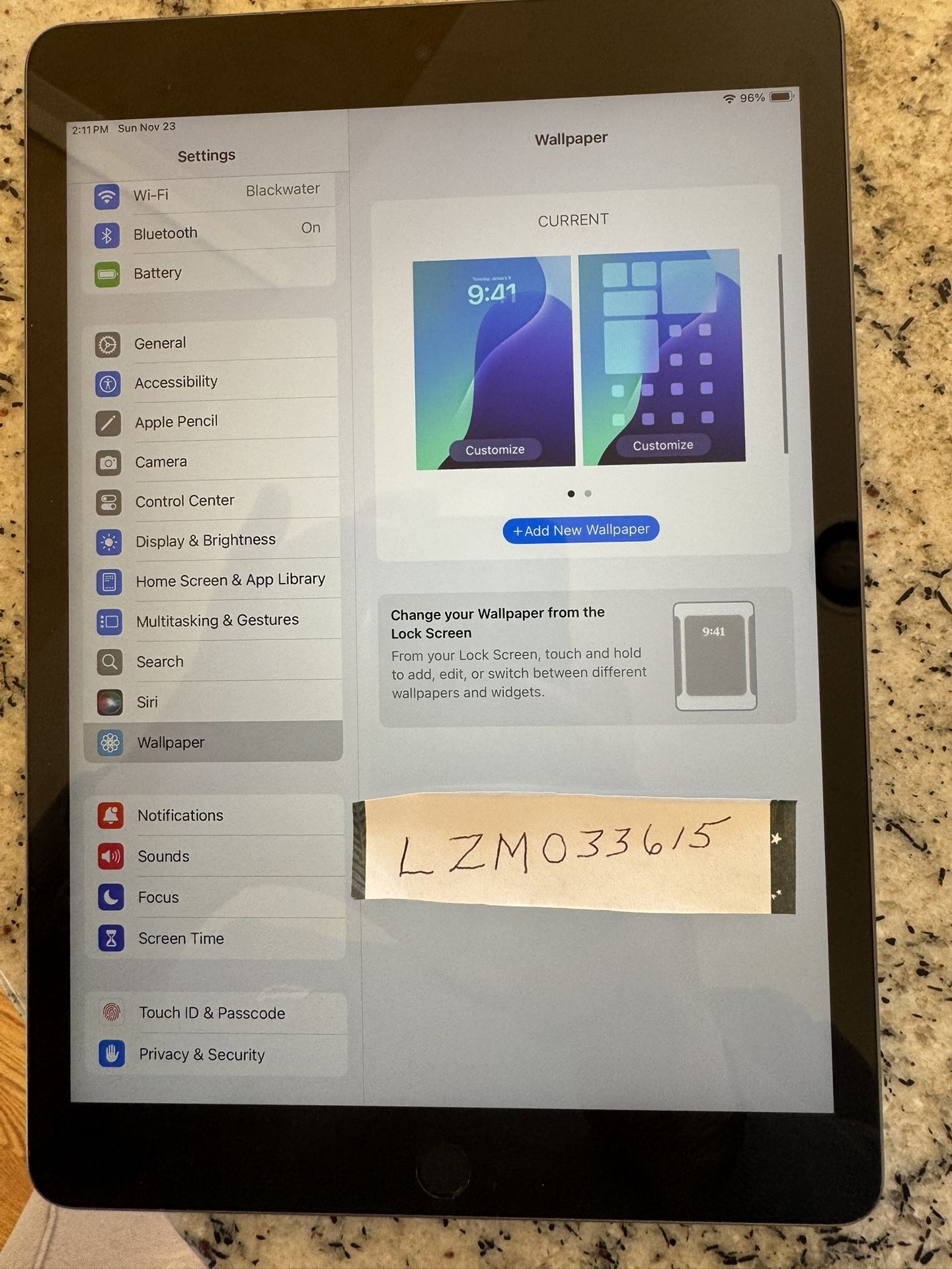 Apple iPad (9th Generation) Wi-Fi (Mint Condition)