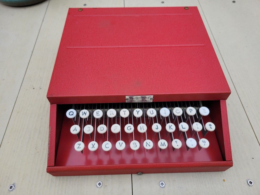 Rare Typatune Musical Instrument Typewriter