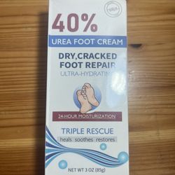 OUKEYA Urea Cream 40 Percent Tube 3 Oz, Urea Foot & Hand Cream for Dry Cracked, 40 per Urea Lotion for Feet Maximum Strength Brand New $8 Meet Up In I