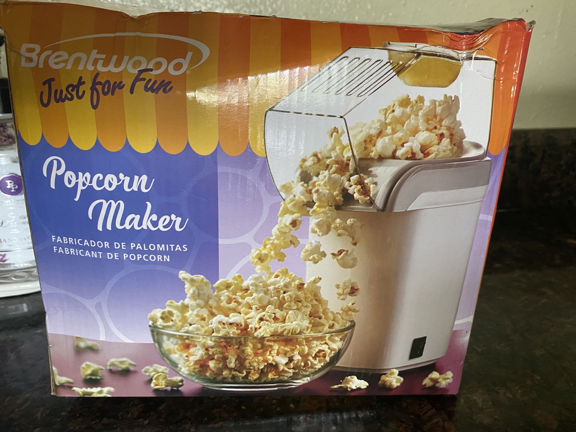 New popcorn maker