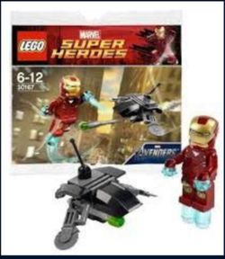 Lego Super Heroes #30167 - Ironman vs Fighting Drone Marvel Minifigure NEW!
