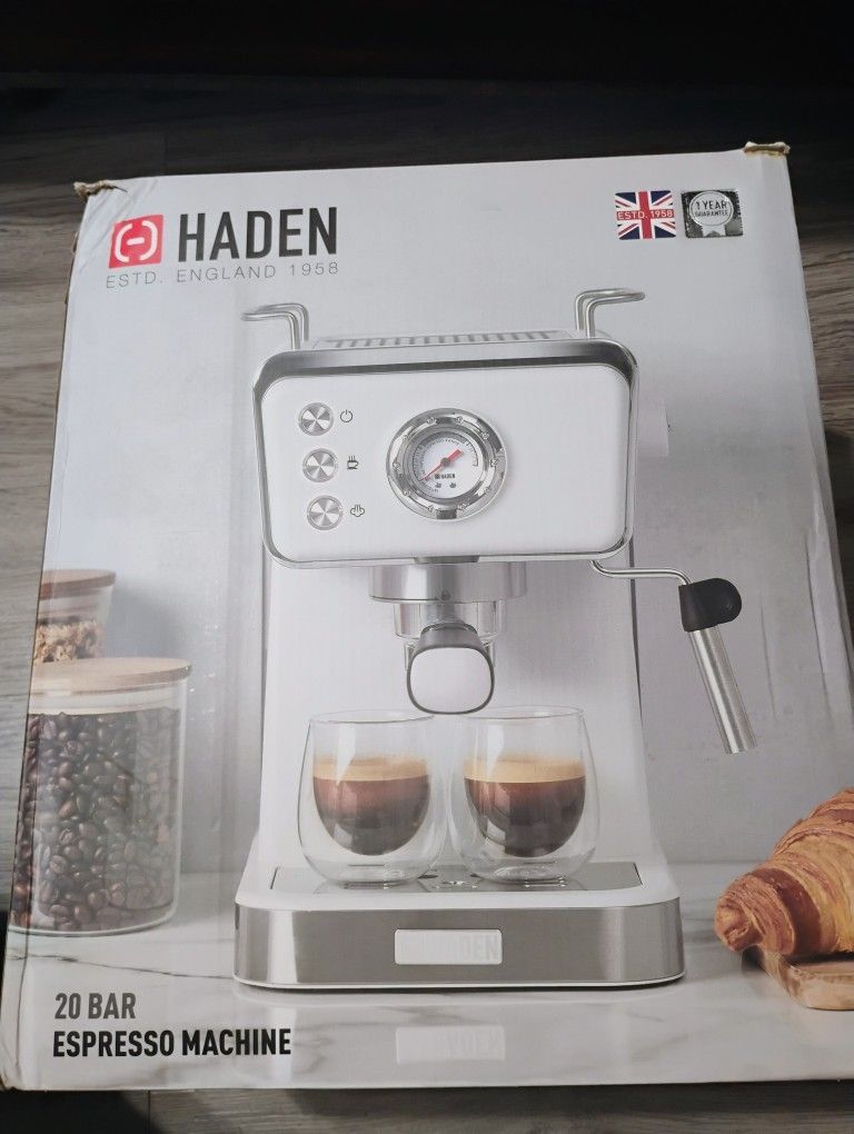 Haden 20 Bar Espresso Machine