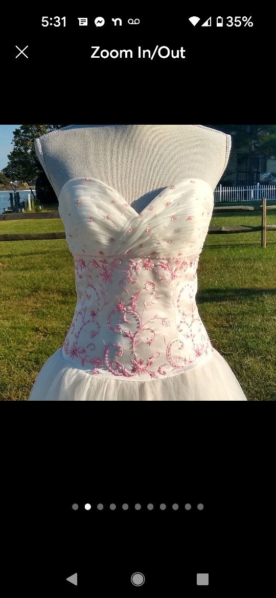 Size 6 Allure Wedding Dress
