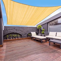 NEW Patio Awning Sunshade Canopy Top Sail 10x13 Feet Sun Shade