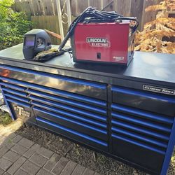 UItimate Professional Tool Setup - 72"
Extreme Tools Toolbox, Lincoln Weld Pak 125
Welder + Extras - $3,250