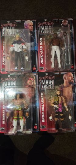 WWE Saturday Night's Main Event Elite Set of 4