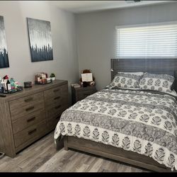 Entire Set With Mattress Being New 