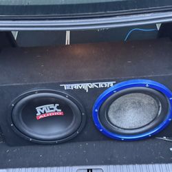 Two 12” Subs In Vented Box
