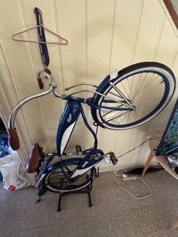 Vintage Cruiser Bicycle Navy Blue
