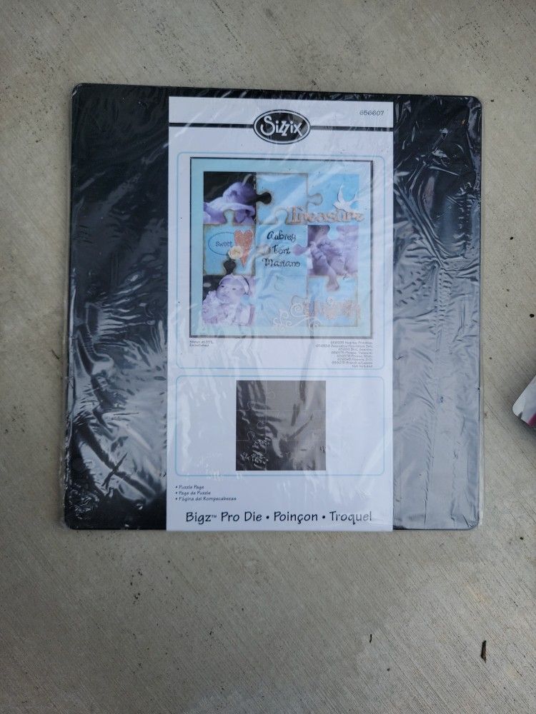 Sizzix Scrapbooking Stuff