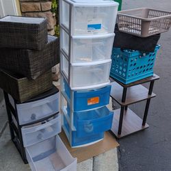 Free Hangers, Storage Containers, Shoe Rack 