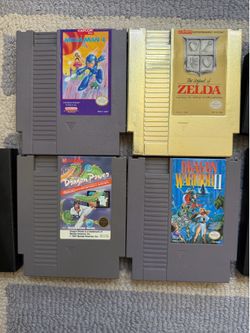 4 NES Nintendo games