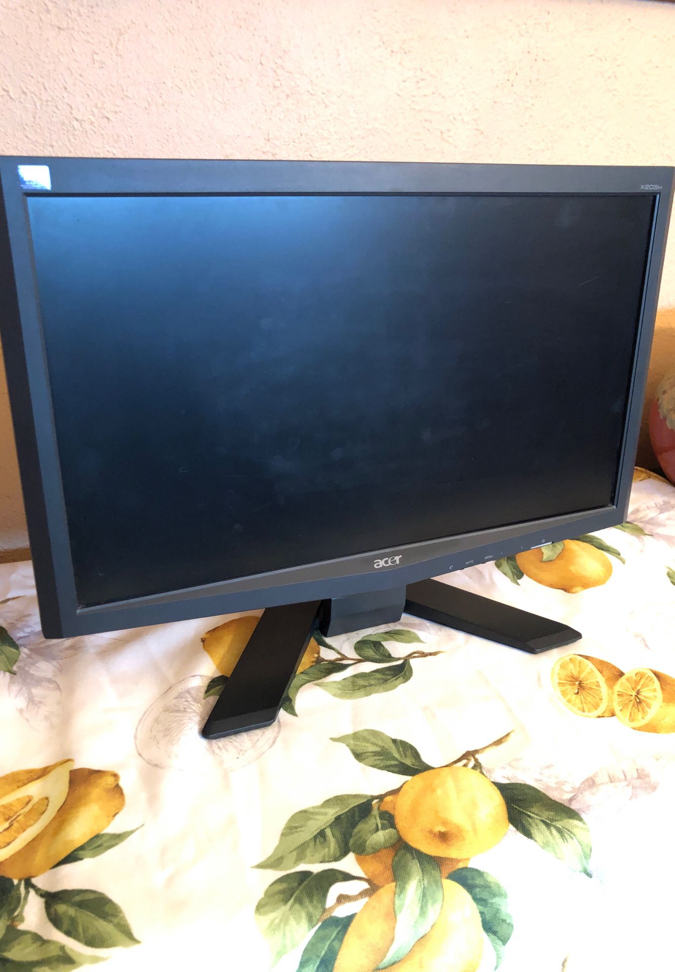 Acer X203H 20” Widescreen LCD Monitor