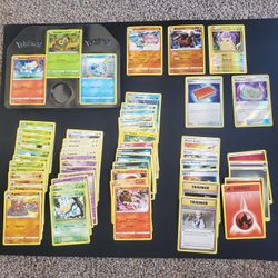 Pokemon Cards As Well As Collectible Tin