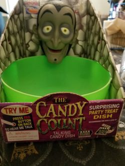 Animated Count Dracula Candy Dish