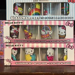 Hello Kitty and friendship glasses