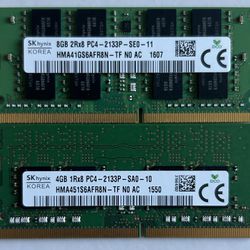 Laptop/ Computer RAM - HYNIX 12GB(8GB+4GB) DDR4 2133MHZ PC4-17000 260-PIN1.2V SODIMM NOTEBOOK MEMORY MODULE GREEN