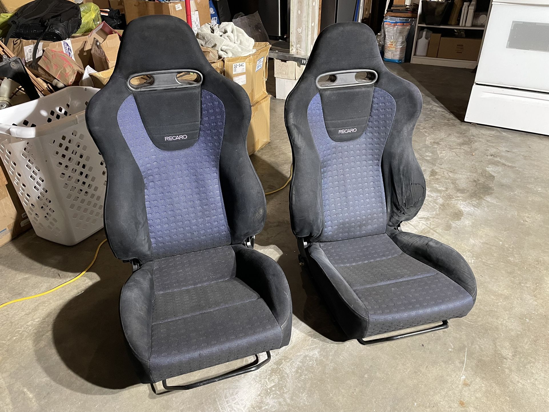 Mitsubishi Evo Recaro Seats Pair