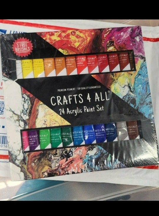 24 Acrylic Paint Set
