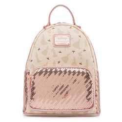 Disney Princess Rose Gold Sequence Disney Loungefly