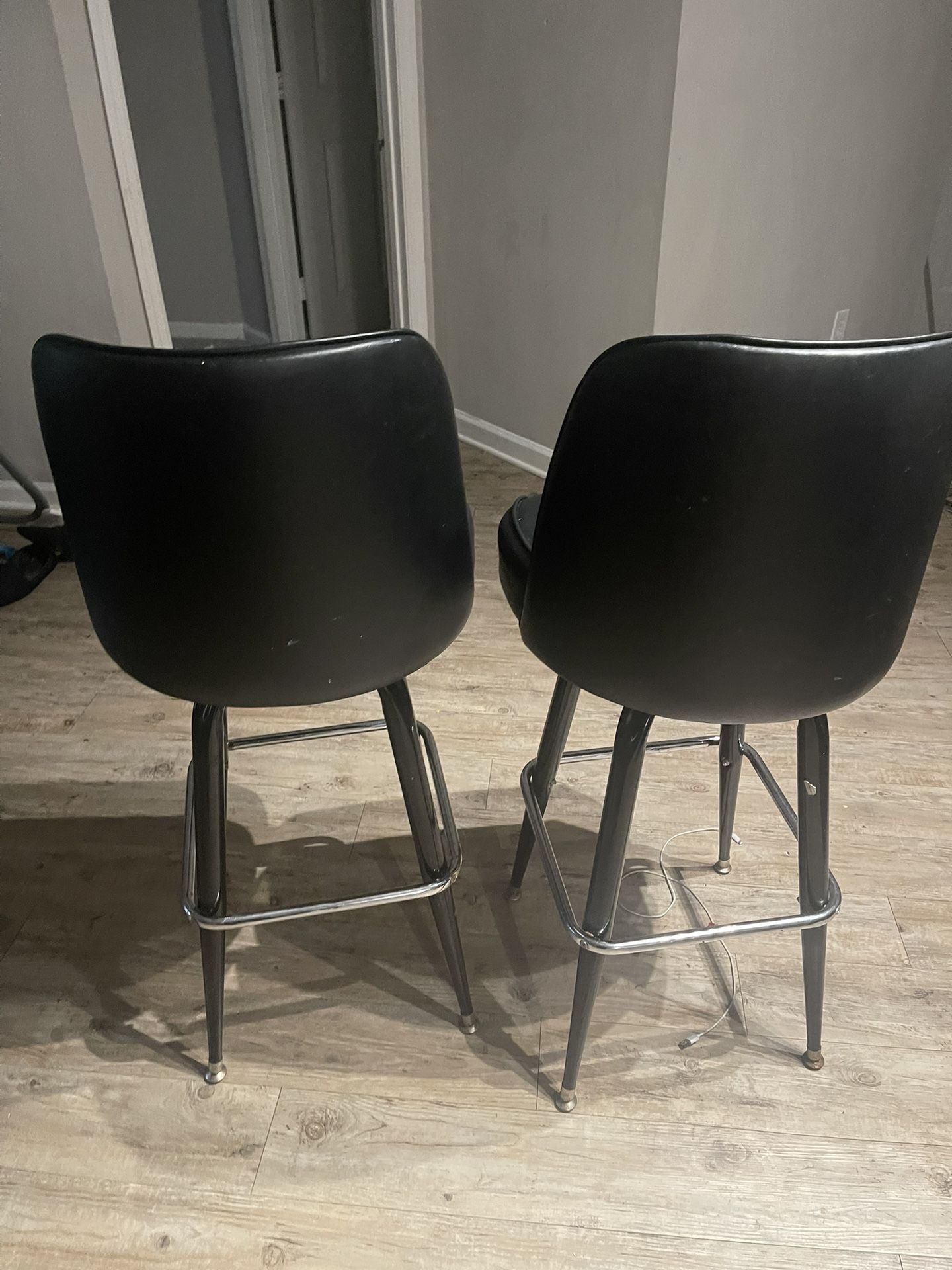 2 Black Swivel Bar Stools,All Products : American Fashion Style Bags On Sale