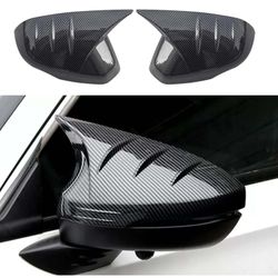 11th Gen Honda Civic Carbon Fiber Style Mirror Covers (2022–2024)