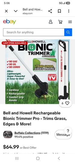 Cordless trimmer and edger /OBO