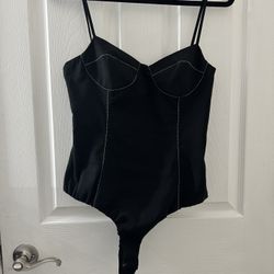 Zara medium new with tags black bodysuit
