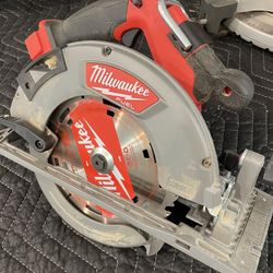 Milwaukee 18v Circular Saw Ready For New Project