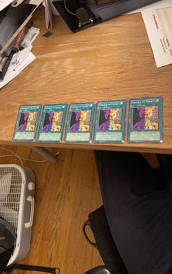 5 Change Of Heart Yugioh Cards