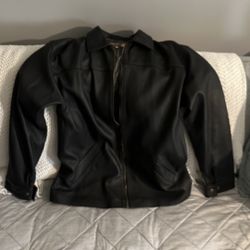 Leather Jacket Size (L/XL??? Not Sure)