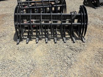 Skid Steer Curved Log Grabber