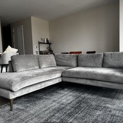 West elm Andes Sectional With terminal Chaise