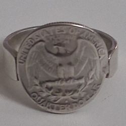 925 Silver Big Custom Made Ring