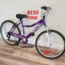 Kent 26" Bike LIKE NEW