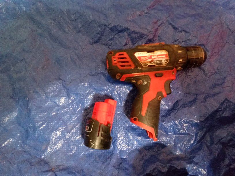 12v Drill With Battery