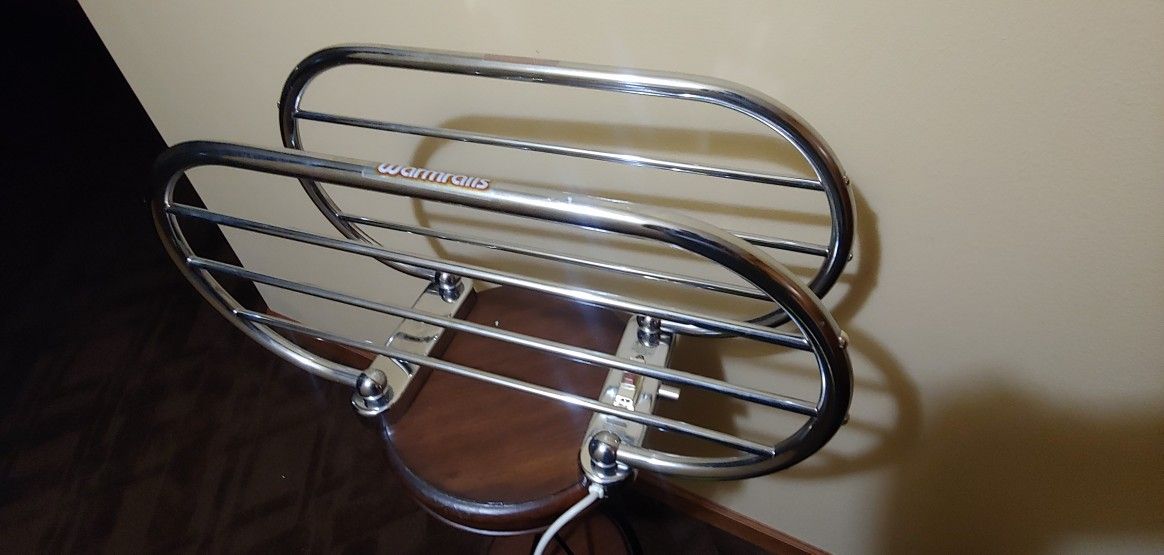 Warmrails Electric Heated Blanket Towel Drying Rack Warmer