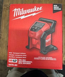 New Milwaukee inflator