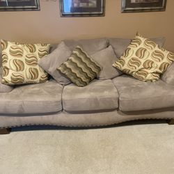 Sofa Couch Set (3 piece set w/ pillows)