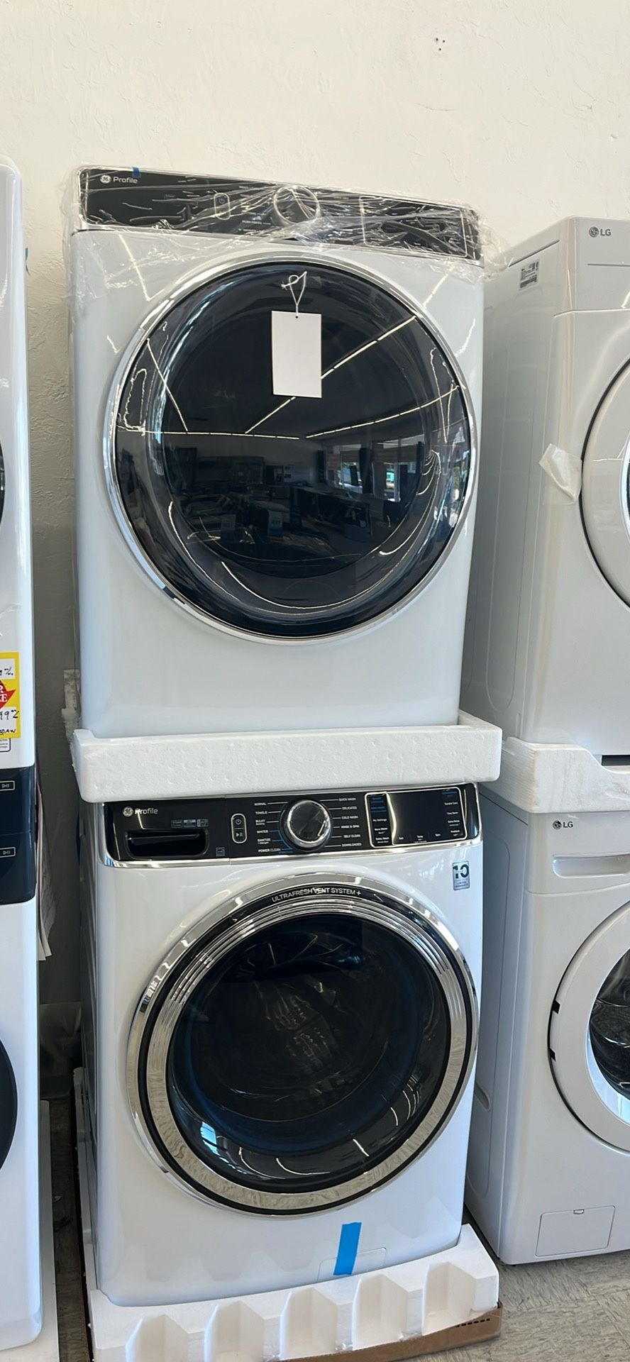 New GE Profile Front Load Washer And Dryer- Financing With $10 Down