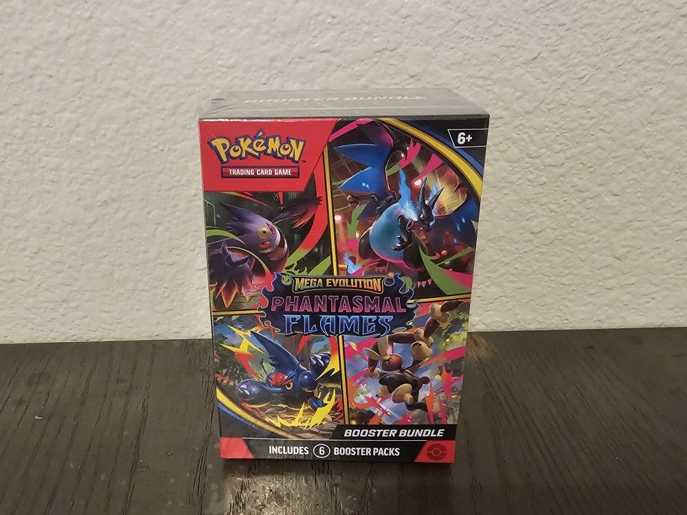 Pokemon TCG Mega Evolutions: Phantasmal Flames Booster Bundle