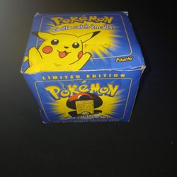 Unopened 1st 1999 Edition Nintendo Limited Pikachu 23k Gold Pokemon Card ✨️ 😲