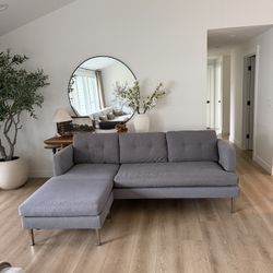 West Elm Reversible Sectional Couch 🚚 Available 