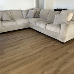 L shape sofas Ashley’s Furniture washable