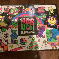 Christmas Advent Needoh Calendar 100% Authentic