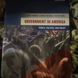 Government In America Book