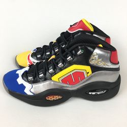 Reebok x Power Rangers Question Mid Megazord Allen Iverson Men Sz 8, 9, 10.5 New