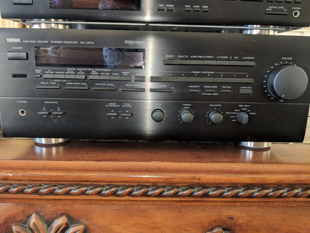 RARE! Yamaha RX-V870 Natural Sound Stereo Receiver Made in Japan