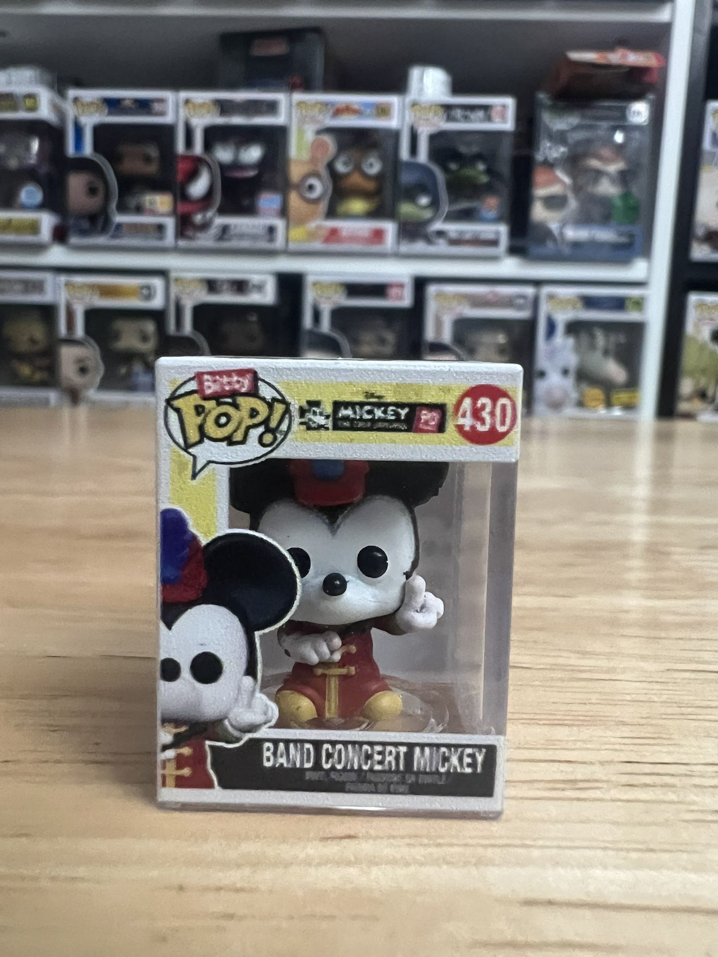 HYPER RARE CHASE BITTY Band Concert Mickey Mouse Funko Pop #430 Walt Disney Film