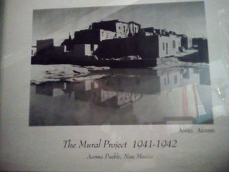 Ansel Adams Print With Frame And Signature